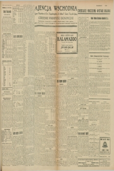 Ajencja Wschodnia. Codzienne Wiadomości Ekonomiczne = Agence Télégraphique de l'Est = Telegraphenagentur „Der Ostdienst” = Eastern Telegraphic Agency. R.9, nr 128 (8 czerwca 1929)
