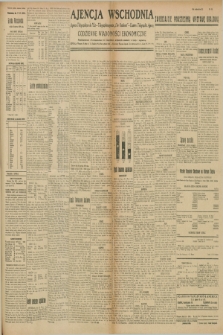 Ajencja Wschodnia. Codzienne Wiadomości Ekonomiczne = Agence Télégraphique de l'Est = Telegraphenagentur „Der Ostdienst” = Eastern Telegraphic Agency. R.9, nr 130 (11 czerwca 1929)