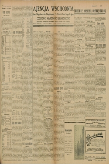 Ajencja Wschodnia. Codzienne Wiadomości Ekonomiczne = Agence Télégraphique de l'Est = Telegraphenagentur „Der Ostdienst” = Eastern Telegraphic Agency. R.9, nr 136 (18 czerwca 1929)