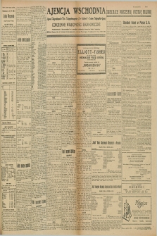 Ajencja Wschodnia. Codzienne Wiadomości Ekonomiczne = Agence Télégraphique de l'Est = Telegraphenagentur „Der Ostdienst” = Eastern Telegraphic Agency. R.9, nr 145 (28 czerwca 1929)