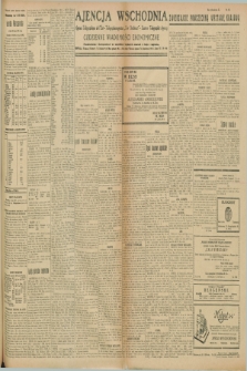 Ajencja Wschodnia. Codzienne Wiadomości Ekonomiczne = Agence Télégraphique de l'Est = Telegraphenagentur „Der Ostdienst” = Eastern Telegraphic Agency. R.9, nr 155 (11 lipca 1929)
