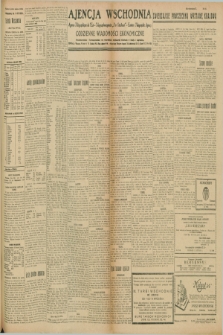 Ajencja Wschodnia. Codzienne Wiadomości Ekonomiczne = Agence Télégraphique de l'Est = Telegraphenagentur „Der Ostdienst” = Eastern Telegraphic Agency. R.9, nr 161 (18 lipca 1929)