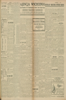 Ajencja Wschodnia. Codzienne Wiadomości Ekonomiczne = Agence Télégraphique de l'Est = Telegraphenagentur „Der Ostdienst” = Eastern Telegraphic Agency. R.9, nr 163 (20 lipca 1929)