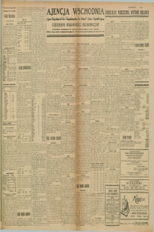 Ajencja Wschodnia. Codzienne Wiadomości Ekonomiczne = Agence Télégraphique de l'Est = Telegraphenagentur „Der Ostdienst” = Eastern Telegraphic Agency. R.9, nr 165 (23 lipca 1929)