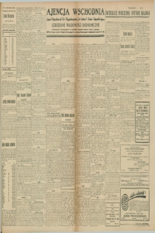 Ajencja Wschodnia. Codzienne Wiadomości Ekonomiczne = Agence Télégraphique de l'Est = Telegraphenagentur „Der Ostdienst” = Eastern Telegraphic Agency. R.9, nr 170 (28 i 29 lipca 1929)