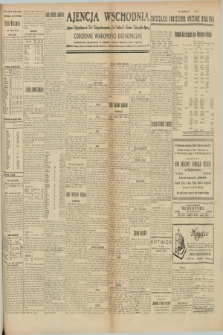 Ajencja Wschodnia. Codzienne Wiadomości Ekonomiczne = Agence Télégraphique de l'Est = Telegraphenagentur „Der Ostdienst” = Eastern Telegraphic Agency. R.9, nr 177 (6 sierpnia 1929)