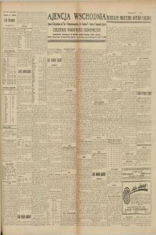 Ajencja Wschodnia. Codzienne Wiadomości Ekonomiczne = Agence Télégraphique de l'Est = Telegraphenagentur „Der Ostdienst” = Eastern Telegraphic Agency. R.9, nr 178 (7 sierpnia 1929)
