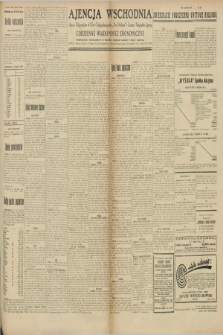 Ajencja Wschodnia. Codzienne Wiadomości Ekonomiczne = Agence Télégraphique de l'Est = Telegraphenagentur „Der Ostdienst” = Eastern Telegraphic Agency. R.9, nr 187 (18 i 19 sierpnia 1929)