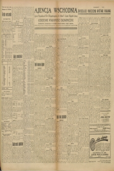 Ajencja Wschodnia. Codzienne Wiadomości Ekonomiczne = Agence Télégraphique de l'Est = Telegraphenagentur „Der Ostdienst” = Eastern Telegraphic Agency. R.9, nr 189 (21 sierpnia 1929)