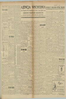 Ajencja Wschodnia. Codzienne Wiadomości Ekonomiczne = Agence Télégraphique de l'Est = Telegraphenagentur „Der Ostdienst” = Eastern Telegraphic Agency. R.9, nr 196 (29 sierpnia 1929)
