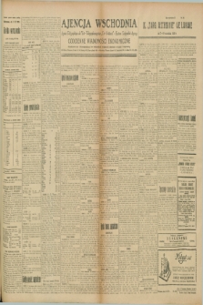 Ajencja Wschodnia. Codzienne Wiadomości Ekonomiczne = Agence Télégraphique de l'Est = Telegraphenagentur „Der Ostdienst” = Eastern Telegraphic Agency. R.9, nr 200 (3 września 1929)