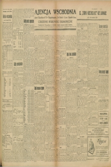 Ajencja Wschodnia. Codzienne Wiadomości Ekonomiczne = Agence Télégraphique de l'Est = Telegraphenagentur „Der Ostdienst” = Eastern Telegraphic Agency. R.9, nr 206 (10 września 1929)