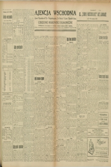Ajencja Wschodnia. Codzienne Wiadomości Ekonomiczne = Agence Télégraphique de l'Est = Telegraphenagentur „Der Ostdienst” = Eastern Telegraphic Agency. R.9, nr 210 (14 września 1929)