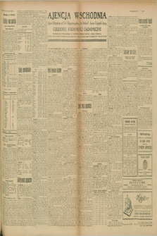 Ajencja Wschodnia. Codzienne Wiadomości Ekonomiczne = Agence Télégraphique de l'Est = Telegraphenagentur „Der Ostdienst” = Eastern Telegraphic Agency. R.9, nr 214 (19 września 1929)