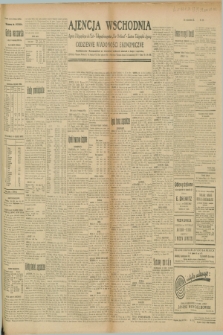 Ajencja Wschodnia. Codzienne Wiadomości Ekonomiczne = Agence Télégraphique de l'Est = Telegraphenagentur „Der Ostdienst” = Eastern Telegraphic Agency. R.9, nr 215 (20 września 1929)