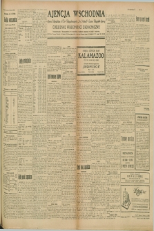 Ajencja Wschodnia. Codzienne Wiadomości Ekonomiczne = Agence Télégraphique de l'Est = Telegraphenagentur „Der Ostdienst” = Eastern Telegraphic Agency. R.9, nr 216 (21 września 1929)