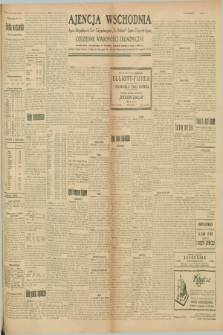 Ajencja Wschodnia. Codzienne Wiadomości Ekonomiczne = Agence Télégraphique de l'Est = Telegraphenagentur „Der Ostdienst” = Eastern Telegraphic Agency. R.9, nr 222 (28 września 1929)