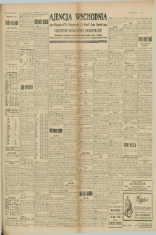 Ajencja Wschodnia. Codzienne Wiadomości Ekonomiczne = Agence Télégraphique de l'Est = Telegraphenagentur „Der Ostdienst” = Eastern Telegraphic Agency. R.9, nr 224 (30 września [i.e. 1 października] 1929)