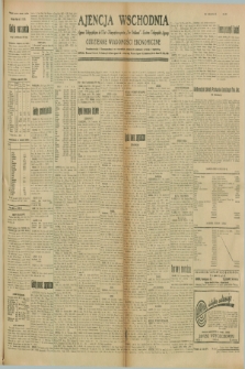 Ajencja Wschodnia. Codzienne Wiadomości Ekonomiczne = Agence Télégraphique de l'Est = Telegraphenagentur „Der Ostdienst” = Eastern Telegraphic Agency. R.9, nr 239 (18 października 1929)