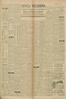 Ajencja Wschodnia. Codzienne Wiadomości Ekonomiczne = Agence Télégraphique de l'Est = Telegraphenagentur „Der Ostdienst” = Eastern Telegraphic Agency. R.9, nr 241 (20 i 21 października 1929)