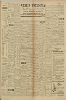 Ajencja Wschodnia. Codzienne Wiadomości Ekonomiczne = Agence Télégraphique de l'Est = Telegraphenagentur „Der Ostdienst” = Eastern Telegraphic Agency. R.9, nr 242 (22 października 1929)