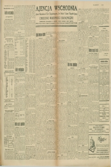 Ajencja Wschodnia. Codzienne Wiadomości Ekonomiczne = Agence Télégraphique de l'Est = Telegraphenagentur „Der Ostdienst” = Eastern Telegraphic Agency. R.9, nr 258 (10 i 11 listopada 1929)