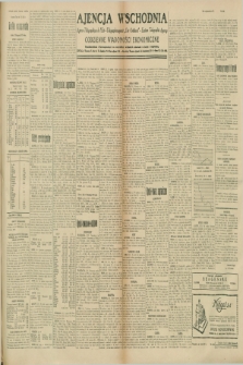 Ajencja Wschodnia. Codzienne Wiadomości Ekonomiczne = Agence Télégraphique de l'Est = Telegraphenagentur „Der Ostdienst” = Eastern Telegraphic Agency. R.9, nr 260 (13 listopada 1929)