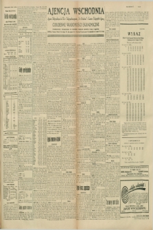 Ajencja Wschodnia. Codzienne Wiadomości Ekonomiczne = Agence Télégraphique de l'Est = Telegraphenagentur „Der Ostdienst” = Eastern Telegraphic Agency. R.9, nr 265 (19 listopada 1929)