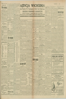Ajencja Wschodnia. Codzienne Wiadomości Ekonomiczne = Agence Télégraphique de l'Est = Telegraphenagentur „Der Ostdienst” = Eastern Telegraphic Agency. R.9, nr 268 (22 listopada 1929)