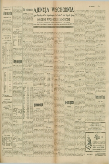 Ajencja Wschodnia. Codzienne Wiadomości Ekonomiczne = Agence Télégraphique de l'Est = Telegraphenagentur „Der Ostdienst” = Eastern Telegraphic Agency. R.9, nr 272 (27 listopada 1929)