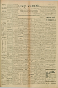 Ajencja Wschodnia. Codzienne Wiadomości Ekonomiczne = Agence Télégraphique de l'Est = Telegraphenagentur „Der Ostdienst” = Eastern Telegraphic Agency. R.9, nr 279 (5 grudnia 1929)