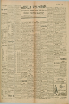 Ajencja Wschodnia. Codzienne Wiadomości Ekonomiczne = Agence Télégraphique de l'Est = Telegraphenagentur „Der Ostdienst” = Eastern Telegraphic Agency. R.9, nr 286 (13 grudnia 1929)