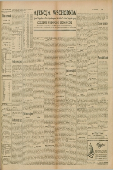Ajencja Wschodnia. Codzienne Wiadomości Ekonomiczne = Agence Télégraphique de l'Est = Telegraphenagentur „Der Ostdienst” = Eastern Telegraphic Agency. R.9, nr 288 (15 i 16 grudnia 1929)