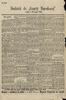Gazeta Narodowa. 1898, nr 246