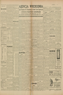 Ajencja Wschodnia. Codzienne Wiadomości Ekonomiczne = Agence Télégraphique de l'Est = Telegraphenagentur „Der Ostdienst” = Eastern Telegraphic Agency. R.10, nr 31 (7 lutego 1930)