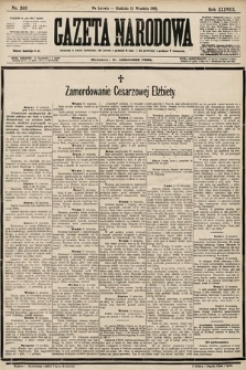 Gazeta Narodowa. 1898, nr 253