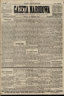 Gazeta Narodowa. 1898, nr 257
