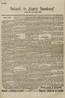 Gazeta Narodowa. 1898, nr 260