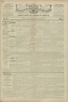 Gazeta Polska w Chicago : pismo ludowe dla Polonii w Ameryce. R.18, nr 36 (4 września 1890)