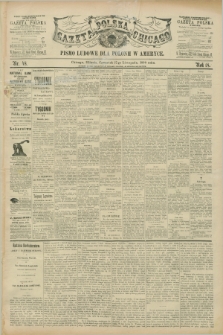 Gazeta Polska w Chicago : pismo ludowe dla Polonii w Ameryce. R.18, nr 48 (27 listopada 1890)