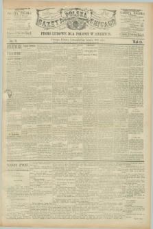 Gazeta Polska w Chicago : pismo ludowe dla Polonii w Ameryce. R.19, nr 8 (19 lutego 1891)