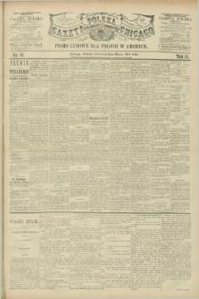 Gazeta Polska w Chicago : pismo ludowe dla Polonii w Ameryce. R.19, nr 13 (26 marca 1891)