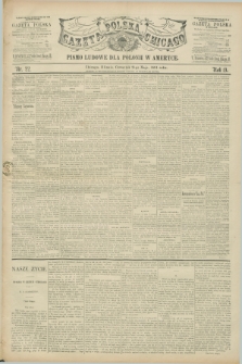 Gazeta Polska w Chicago : pismo ludowe dla Polonii w Ameryce. R.19, nr 22 (28 maja 1891)