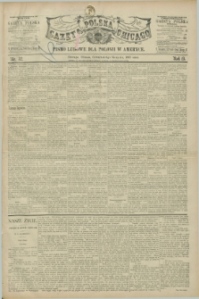 Gazeta Polska w Chicago : pismo ludowe dla Polonii w Ameryce. R.19, nr 32 (6 sierpnia 1891)
