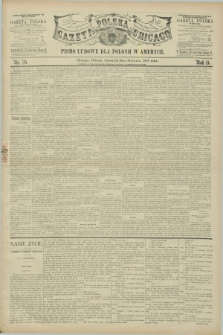 Gazeta Polska w Chicago : pismo ludowe dla Polonii w Ameryce. R.19, nr 34 (20 sierpnia 1891)
