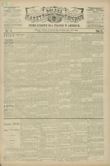 Gazeta Polska w Chicago : pismo ludowe dla Polonii w Ameryce. R.19, nr 44 (29 października 1891)