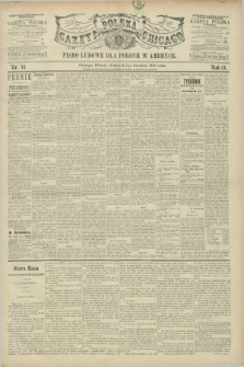 Gazeta Polska w Chicago : pismo ludowe dla Polonii w Ameryce. R.19, nr 49 (3 grudnia 1891)