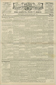 Gazeta Polska w Chicago : pismo ludowe dla Polonii w Ameryce. R.22, No. 12 (22 marca 1894)