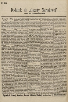 Gazeta Narodowa. 1898, nr 302