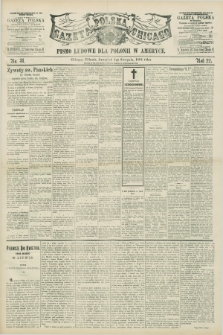 Gazeta Polska w Chicago : pismo ludowe dla Polonii w Ameryce. R.22, No. 31 (2 sierpnia 1894)